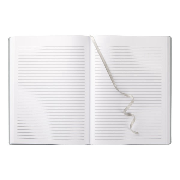 slide 2 of 2, Office Depot Brand Jumbo Journal, 8"" X 10-1/2"", College Ruled, 336 Pages (168 Sheets), Gray, 168 ct