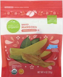 Simple Truth Organic Dried Mangoes 4 oz