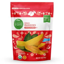 Simple Truth Organic Dried Mangoes 4 oz