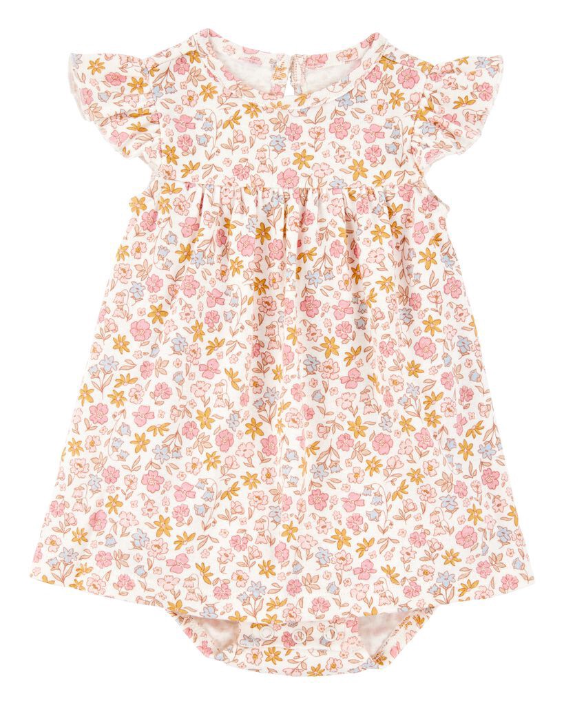 slide 2 of 4, Carter's Baby 2-Piece Bodysuit Dress & Cardigan Set Multi 9M, 2 pc