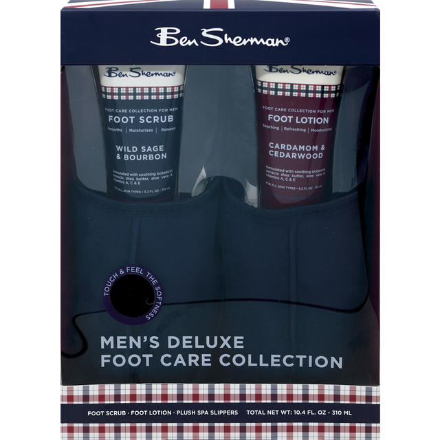 slide 1 of 1, Ben Sherman Deluxe Foot Care Collection, 1 ct