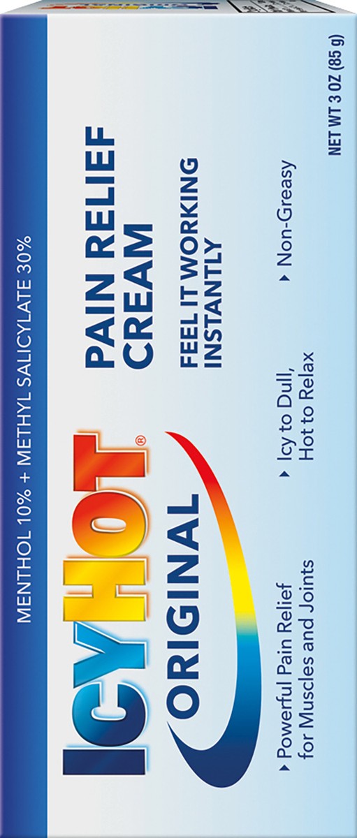 slide 4 of 7, Icy Hot Original Pain Relief Cream 3 oz, 3 oz