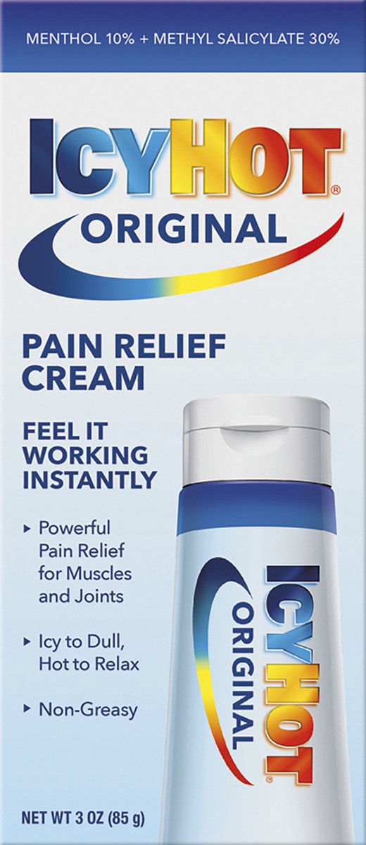 slide 7 of 7, Icy Hot Original Pain Relief Cream 3 oz, 3 oz