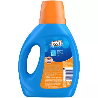 slide 2 of 3, All Stainlifters Laundry Detergent Liquid with OXI Stain Removers and Whiteners, 36 Ounces, 20 Loads, 36 fl oz