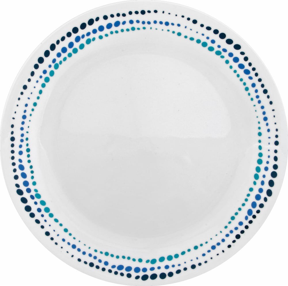 slide 1 of 1, Corelle Ocean Blues Plate, 6.75 in