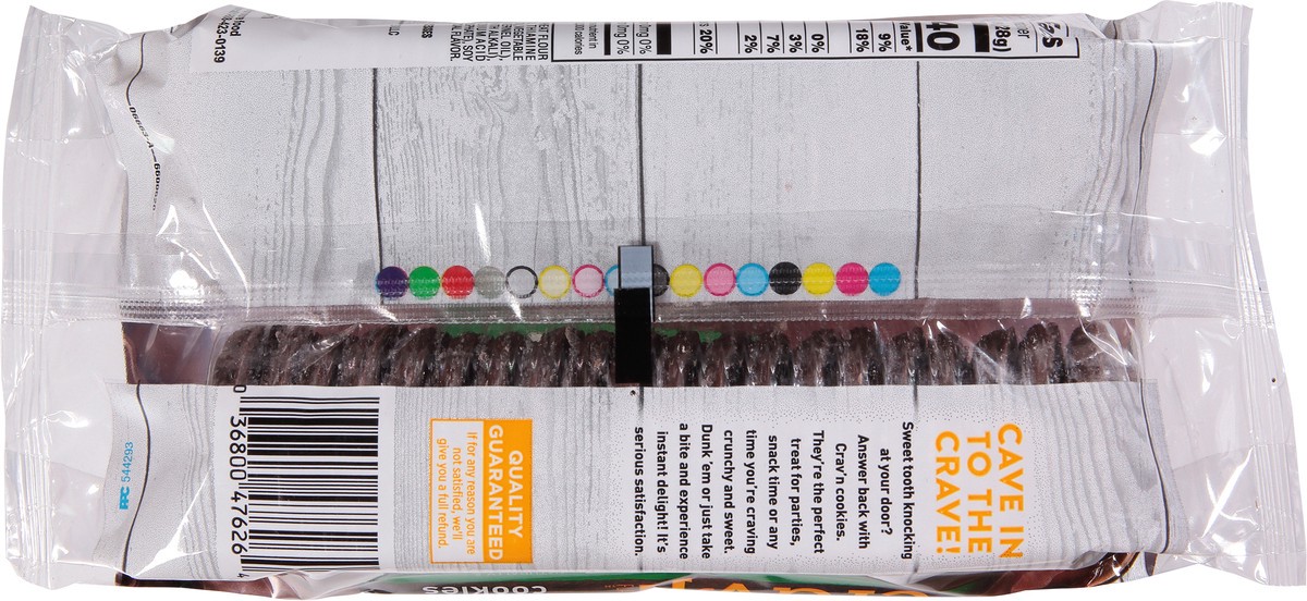 slide 6 of 9, Crav'n Flavor Fudgy Covered Mint Cookies 10 oz, 10 oz