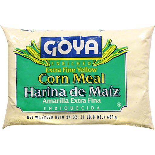 slide 1 of 1, Goya Corn Meal, Enriched, Extra Fine Yellow, 24 oz