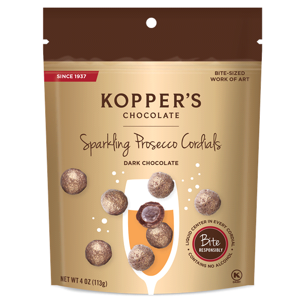 slide 1 of 1, Kopper's Bites Choc Prosecco, 1 ct