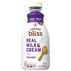 Coffee mate Natural Bliss Real Milk & Cream Sweet Cream Flavored Coffee Creamer