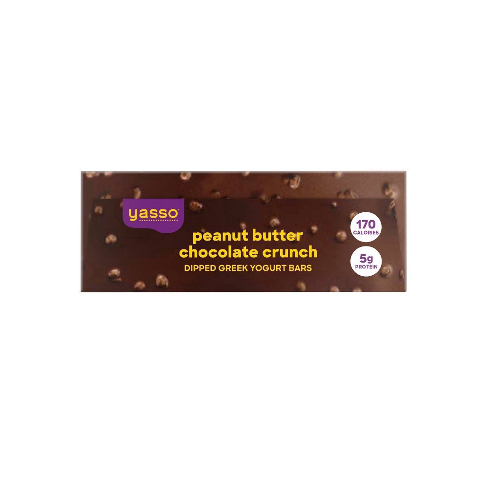 slide 7 of 17, Yasso Greek Peanut Butter Chocolate Crunch Yogurt Bars 4 ea, 4 ct