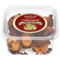 Nikola's Bakery Coffee Shop Style Cinnamon Coffee Cake Bites 8 oz