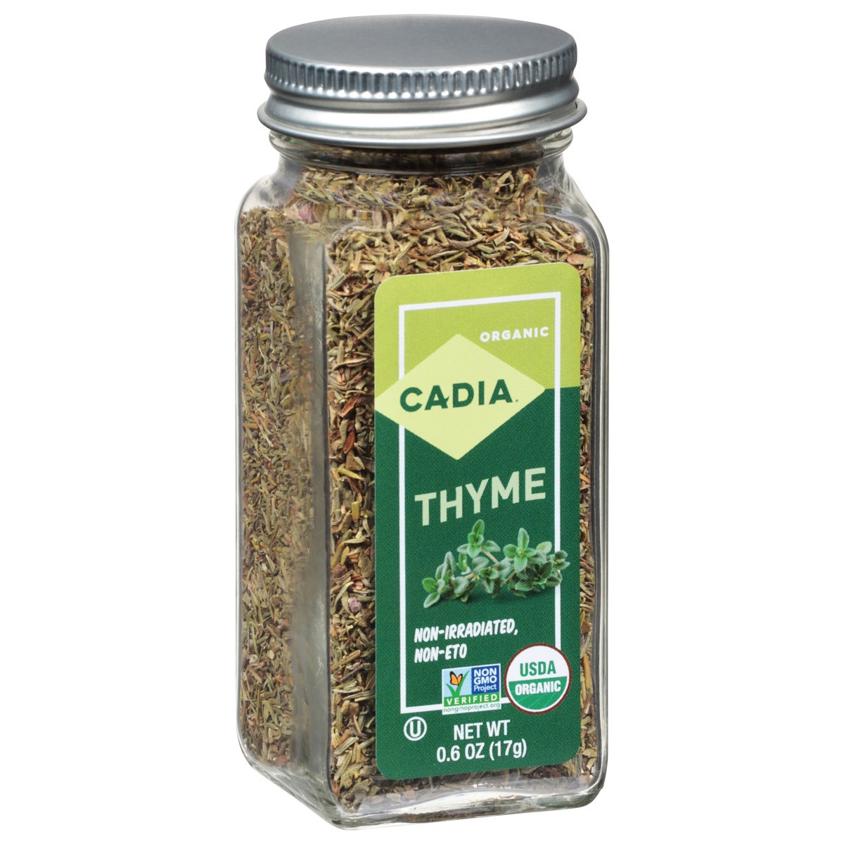 slide 2 of 11, Cadia Organic Thyme Leaves, 0.6 oz