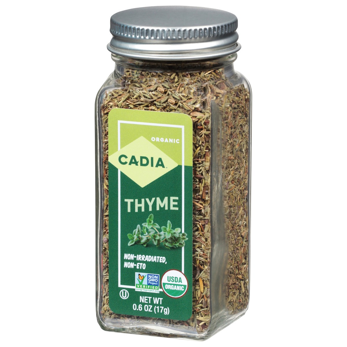 slide 3 of 11, Cadia Organic Thyme Leaves, 0.6 oz