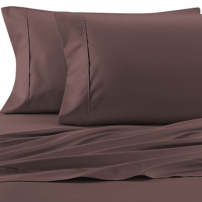 slide 1 of 2, Therapedic Celliant 400-Thread-Count King Sheet Set - Mauve, 1 ct