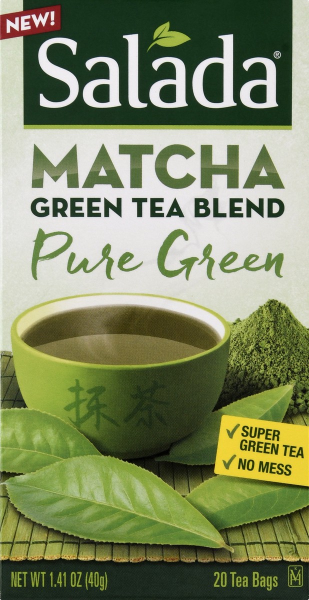 slide 9 of 13, Salada Tea Matcha Tea Bags Pure Green Green Tea Blend 20 ea, 20 ct