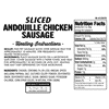 slide 2 of 5, Meijer Sliced Andouille Chicken Sausage, 12 oz