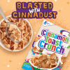 slide 4 of 22, Cinnamon Toast Crunch Breakfast Cereal, Crispy Cinnamon Cereal, Large Size, 16.8 oz Cereal Box, 16.8 oz