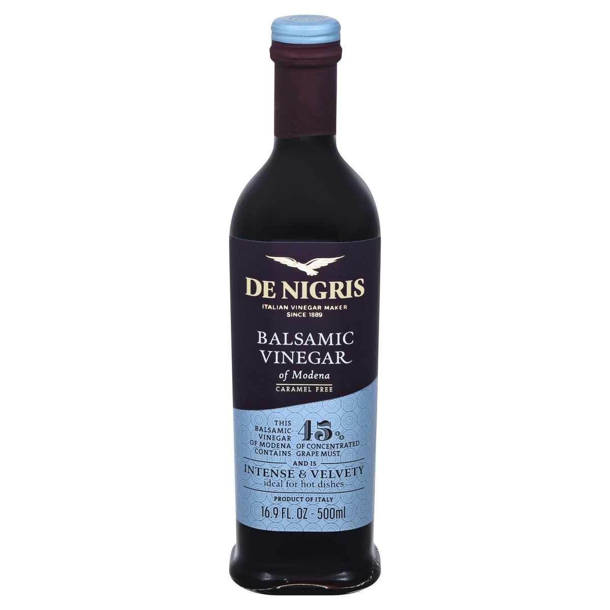 slide 1 of 1, De Nigris Round & Velvety Balsamic Vinegar, 16.9 fl oz