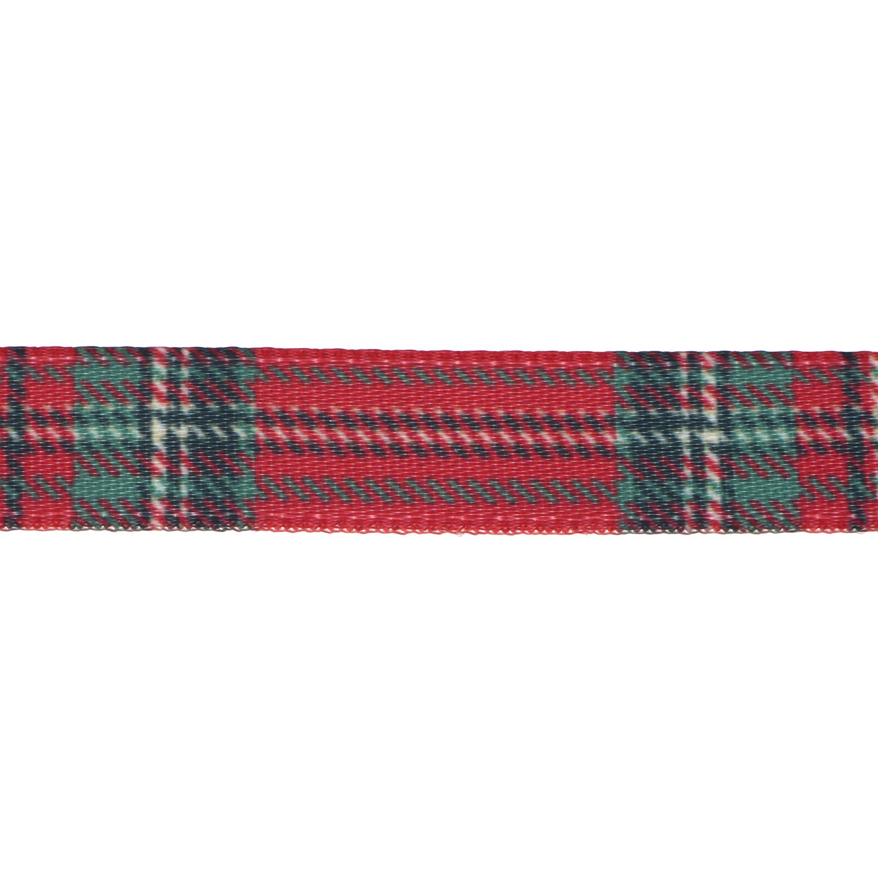 slide 2 of 3, 3/8" X 12ft. Red Tartan Ribbon By Celebrate It Christmas, 3/8 in x 12 ft