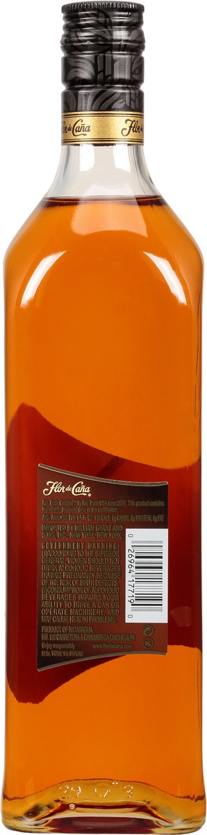 slide 7 of 11, Flor de Caña Gold Rum, 750 ml