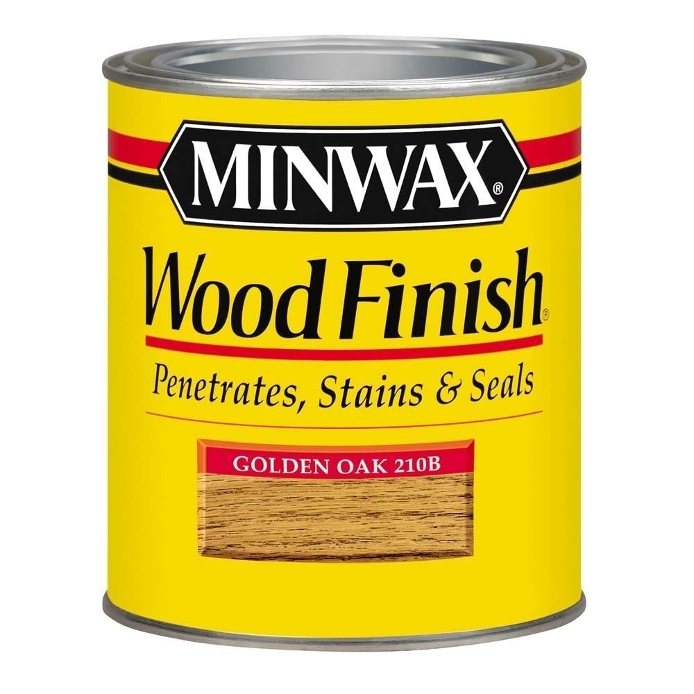 slide 1 of 1, Minwax Golden Oak Wood Finish, 1/2 pint