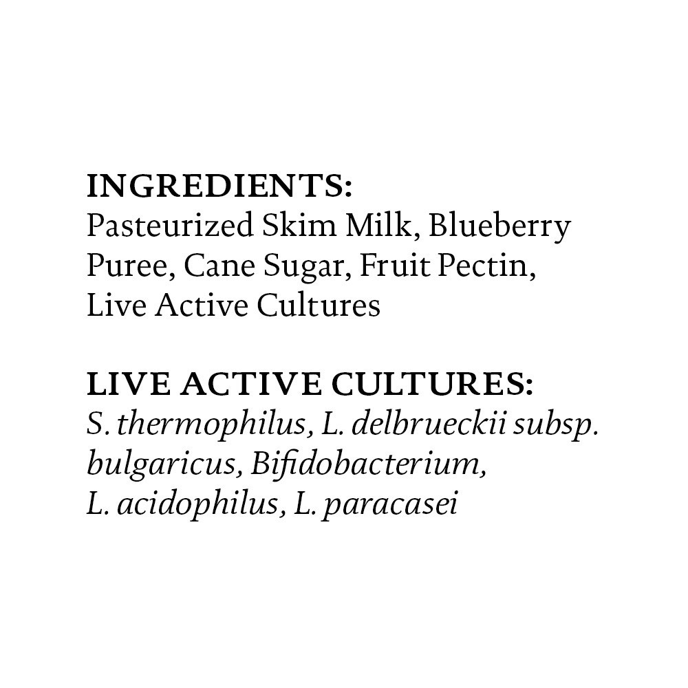 slide 2 of 3, siggi's Icelandic Skyr Nonfat Yogurt, Blueberry, 5.3 oz., 5.3 oz