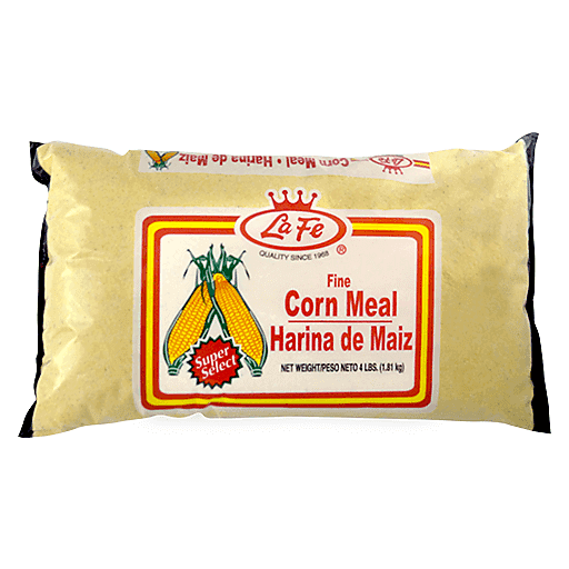 slide 1 of 1, La Fe Fine Corn Meal, 4 lb
