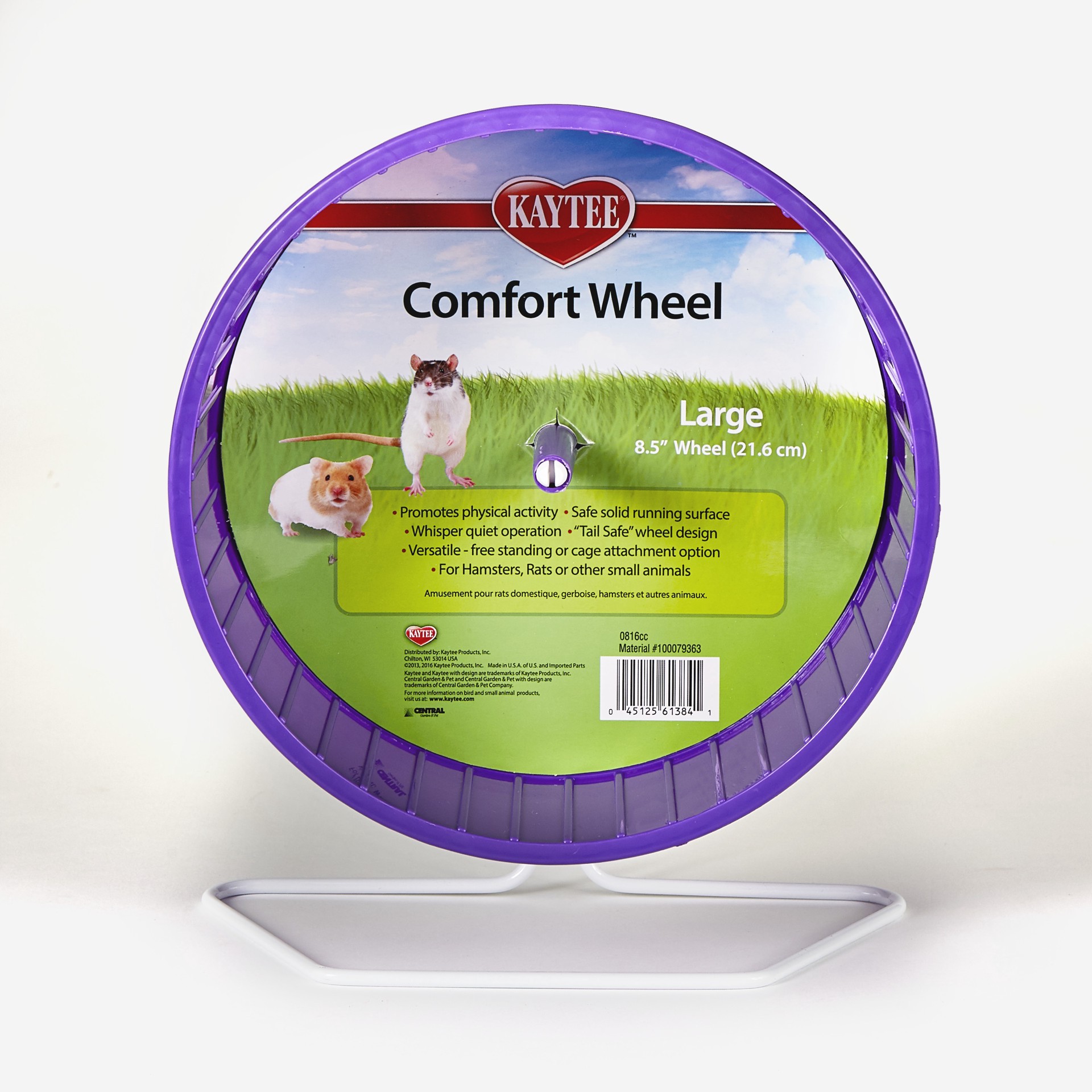 slide 10 of 10, Kaytee Hard Goods Kaytee Comfort Wheel Large 8.5 Inches, 1 ct