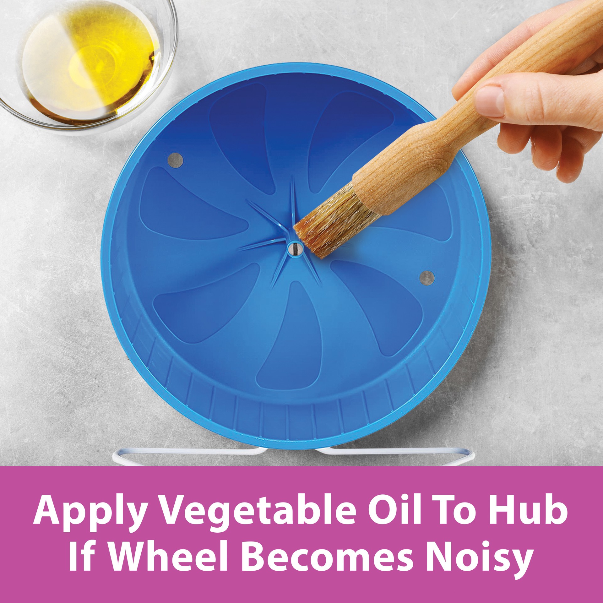 slide 7 of 10, Kaytee Hard Goods Kaytee Comfort Wheel Large 8.5 Inches, 1 ct