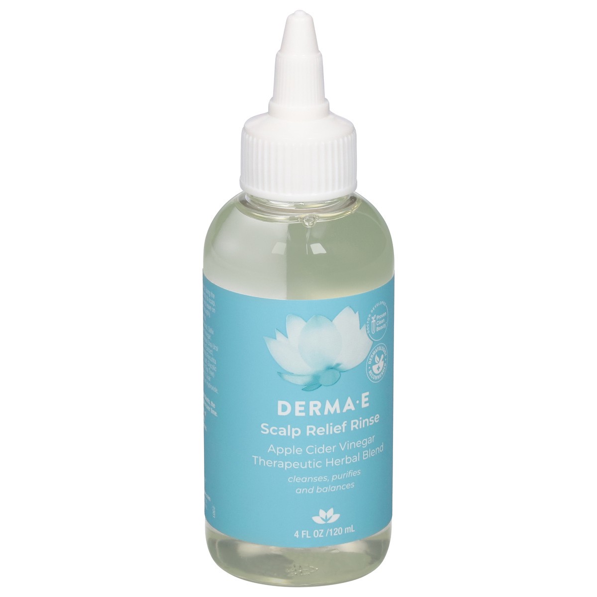 slide 4 of 13, Derma E Apple Cider Vinegar Scalp Relief Rinse 4 fl oz, 4 fl oz