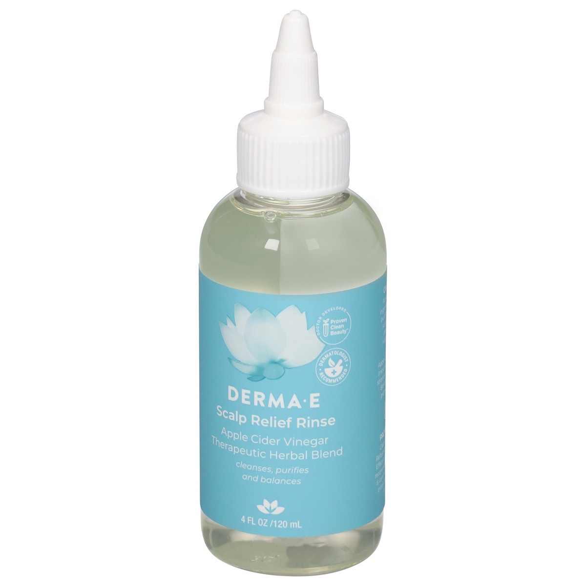 slide 10 of 13, Derma E Apple Cider Vinegar Scalp Relief Rinse 4 fl oz, 4 fl oz