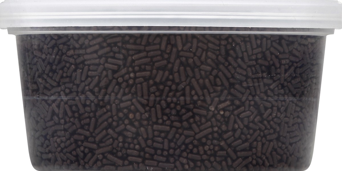 slide 2 of 3, Wilton Chocolate Jimmies Tub, 10.5 oz
