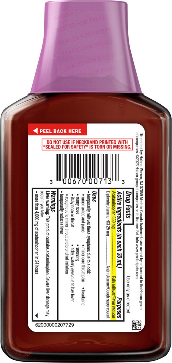slide 13 of 16, Theraflu ExpressMax Severe Cold and Cough Syrup, Nighttime Cold Medicine, Berry Flavor - 8.3 Oz, 8.3 fl oz