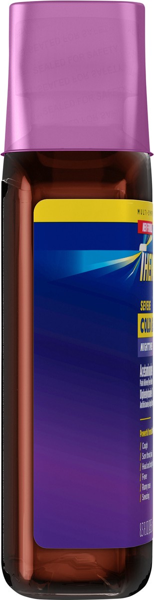 slide 16 of 16, Theraflu ExpressMax Severe Cold and Cough Syrup, Nighttime Cold Medicine, Berry Flavor - 8.3 Oz, 8.3 fl oz