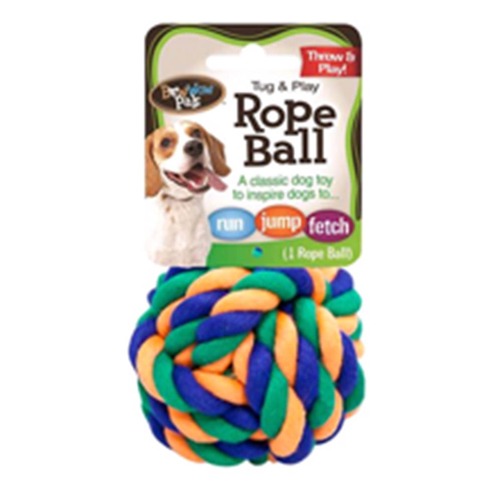 slide 1 of 1, Bow Wow Pals Rope Ball, 1 ct