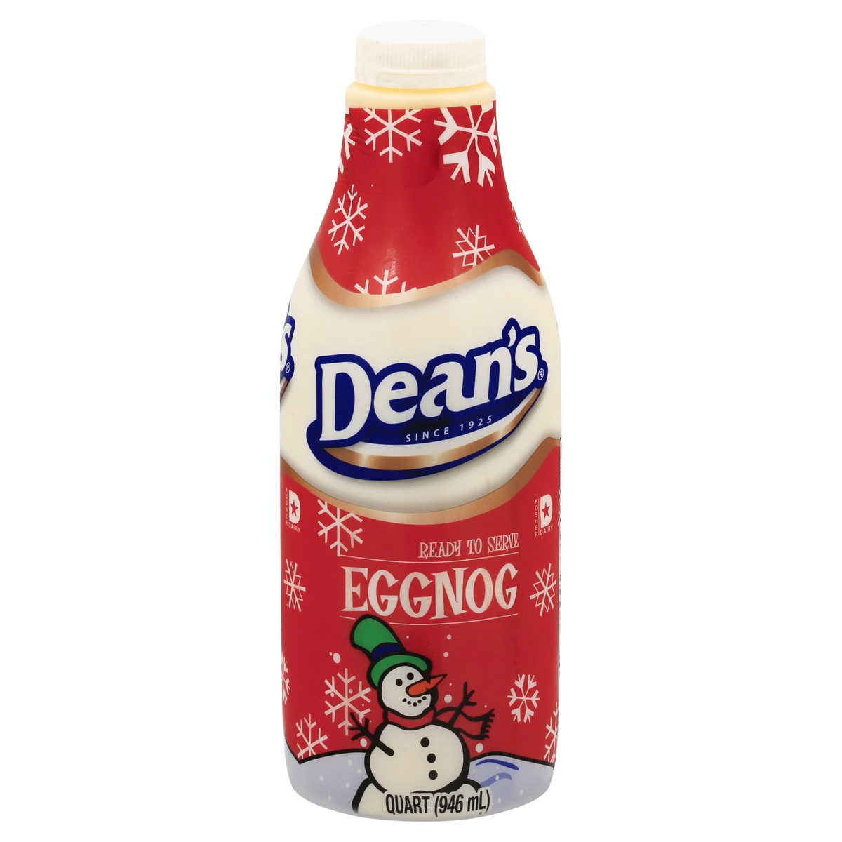 slide 1 of 1, Dean's Egg Nog 1 qt, 1 qt