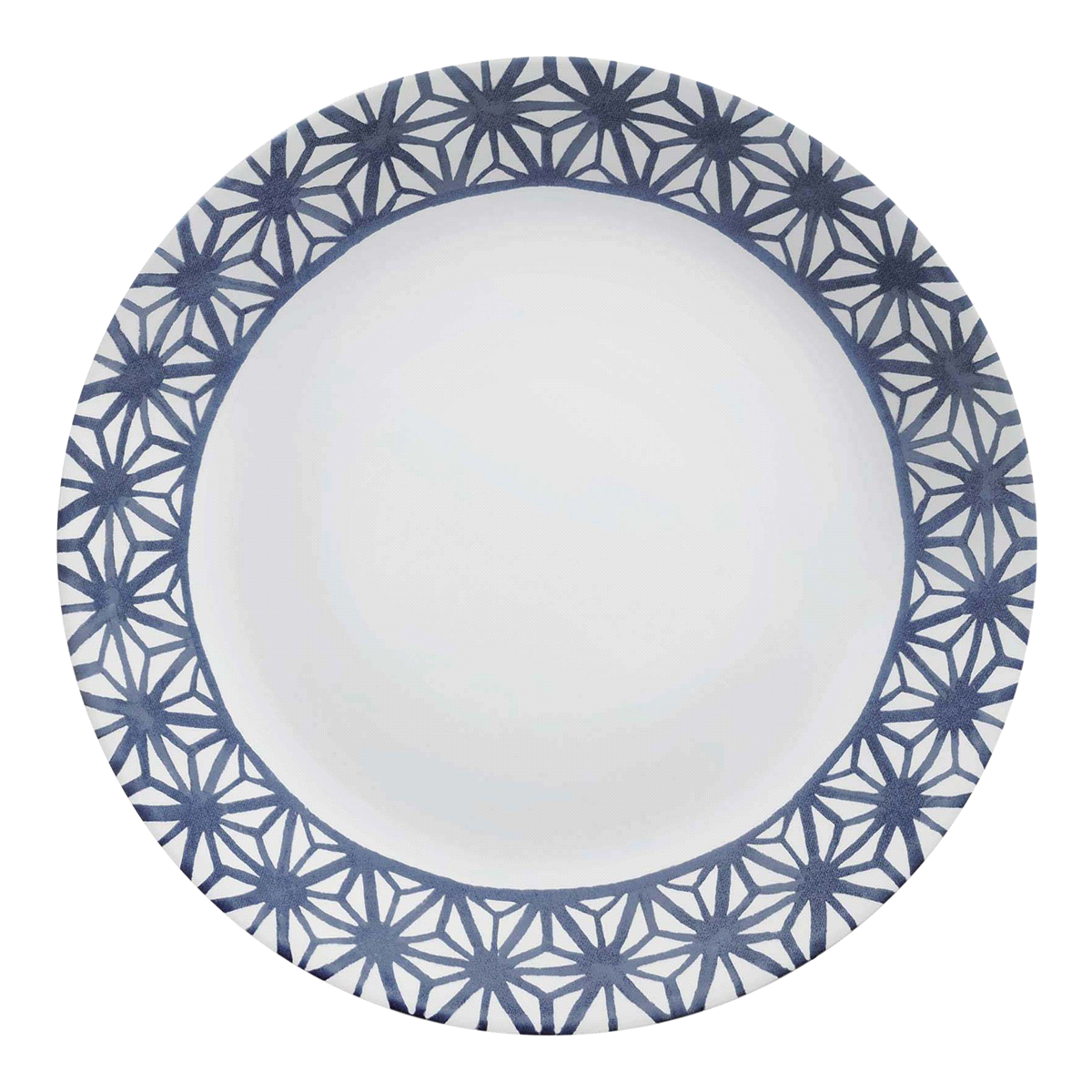 slide 1 of 1, Corelle Signature Amalfi Azul Dinner Plate - White/Blue, 10.25 in