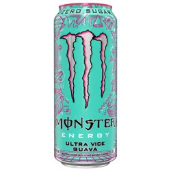 Monster Energy Ultra Vice Guava Energy Drink - 16 fl oz Can