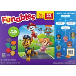 Kellog'slog's Fruit Snack Paw Patrol