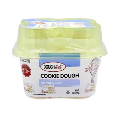 slide 1 of 1, Doughlish Cookie Dough, Birthday Cake, 4.5 oz