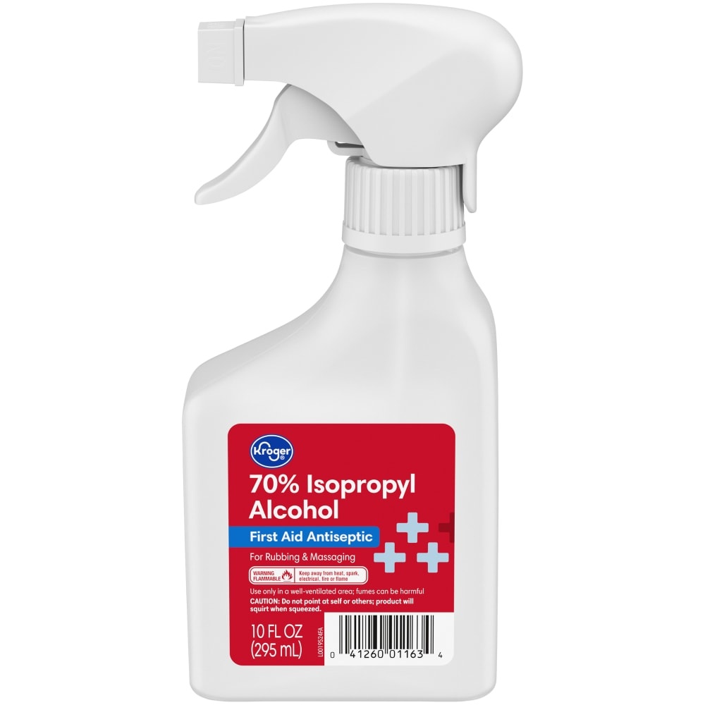 slide 1 of 1, Kroger 70% Isopropyl Alcohol Spray, 10 oz