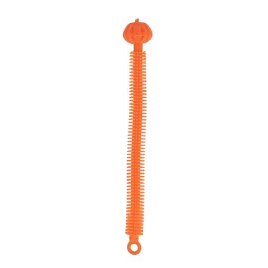 slide 1 of 2, 8" Orange Jack-O'-Lantern Stretchy Pal By Creatology, 8 in