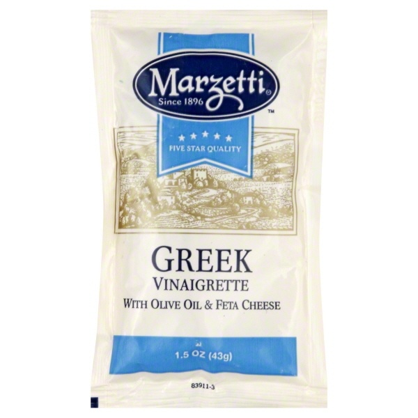 slide 1 of 1, Marzetti Greek Vinaigrette, 1.5 oz