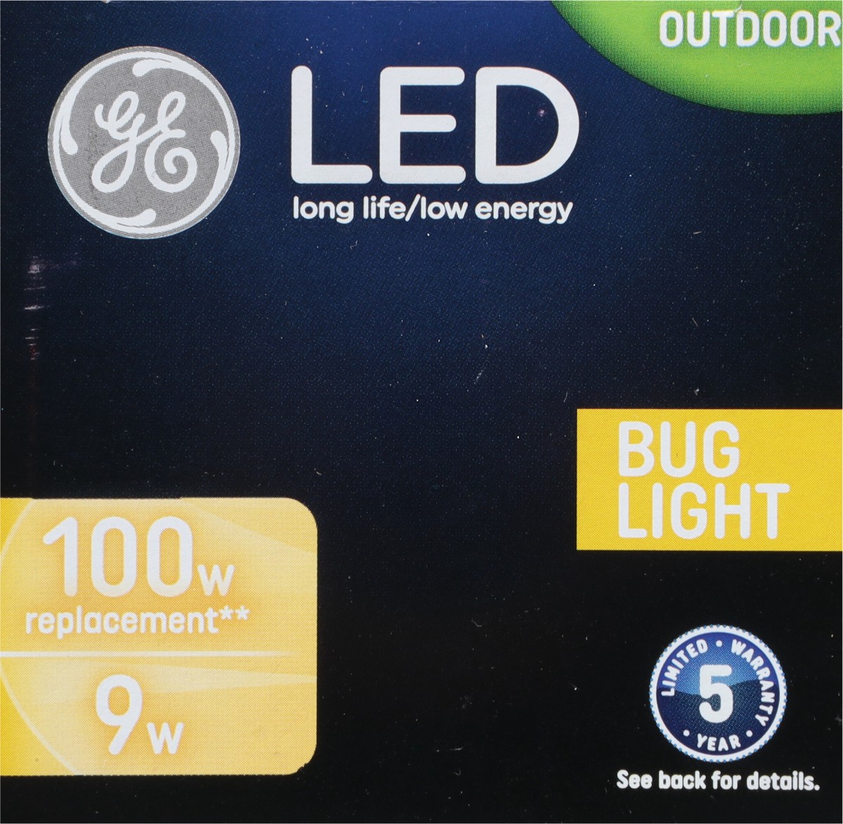 slide 2 of 9, Ge Led Bug A19 1Oow, 1 ct