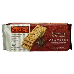 Suzie's Organic Rosemary Sesame Cracker