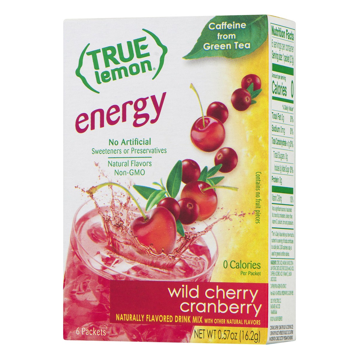 slide 2 of 11, True Lemon Wild Cherry Cranberry Energy Sticks - 6 ct, 6 ct