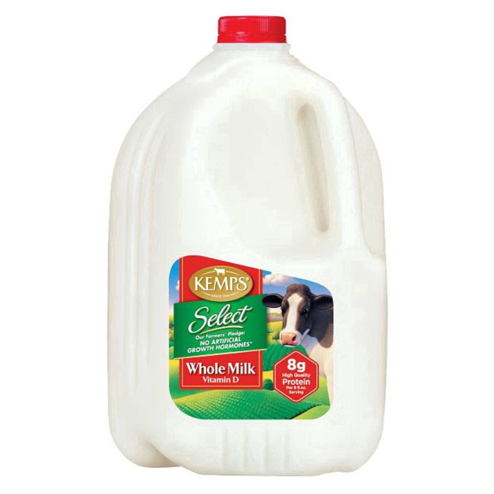 slide 3 of 22, Kemps Whole Milk - 1gal, 1 gal