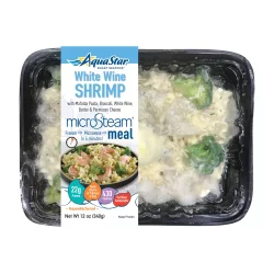 Aqua Star White Wine Shrimp Meal