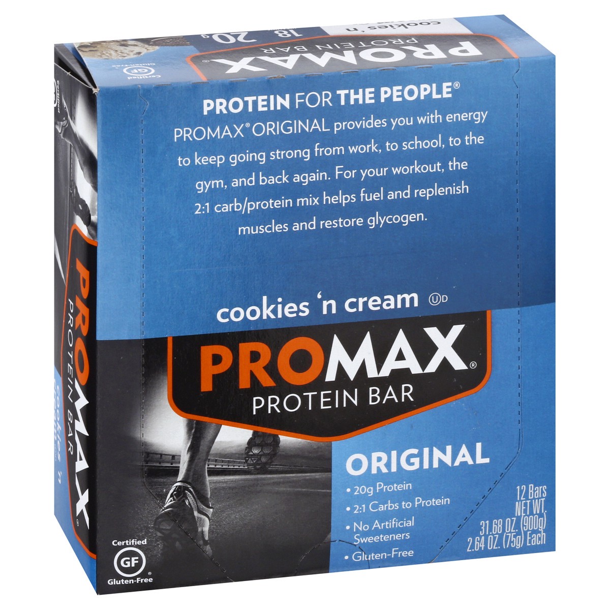 slide 13 of 13, Promax Cookies & Cream Bars, 31.68 oz