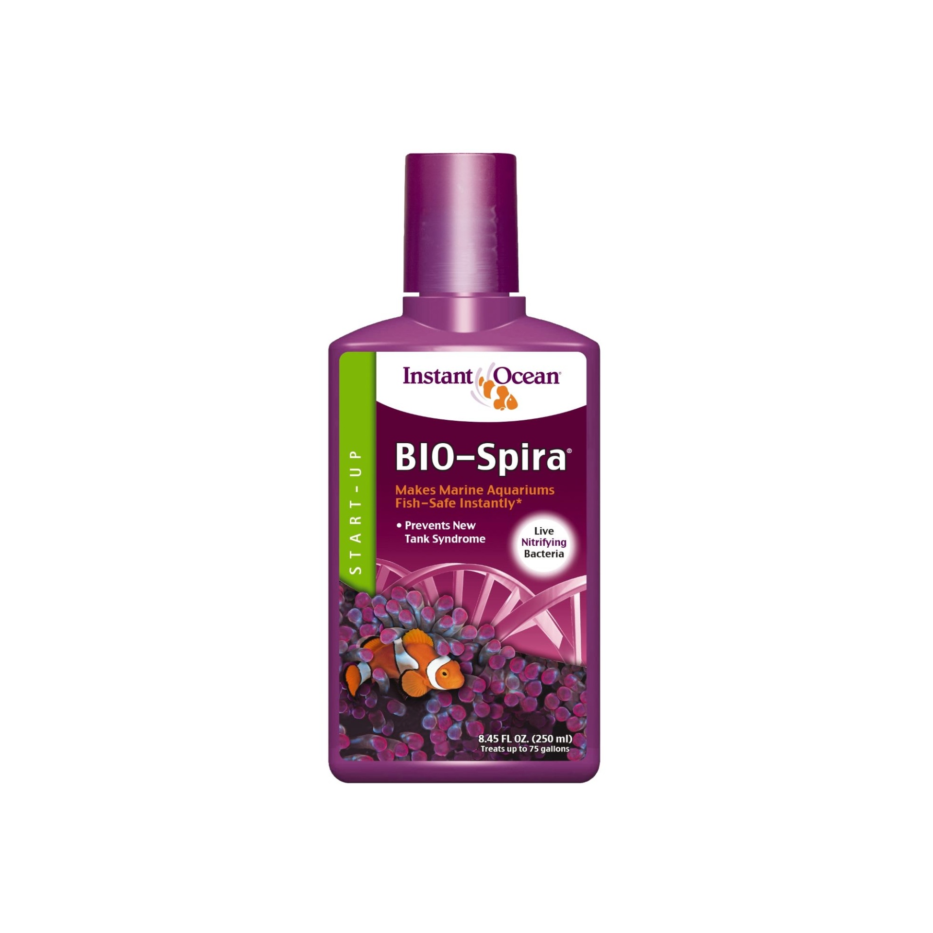 slide 1 of 1, Instant Ocean Bio-Spira Start Up Nitrifying Bacteria Aquarium Additive, 8.45 fl oz